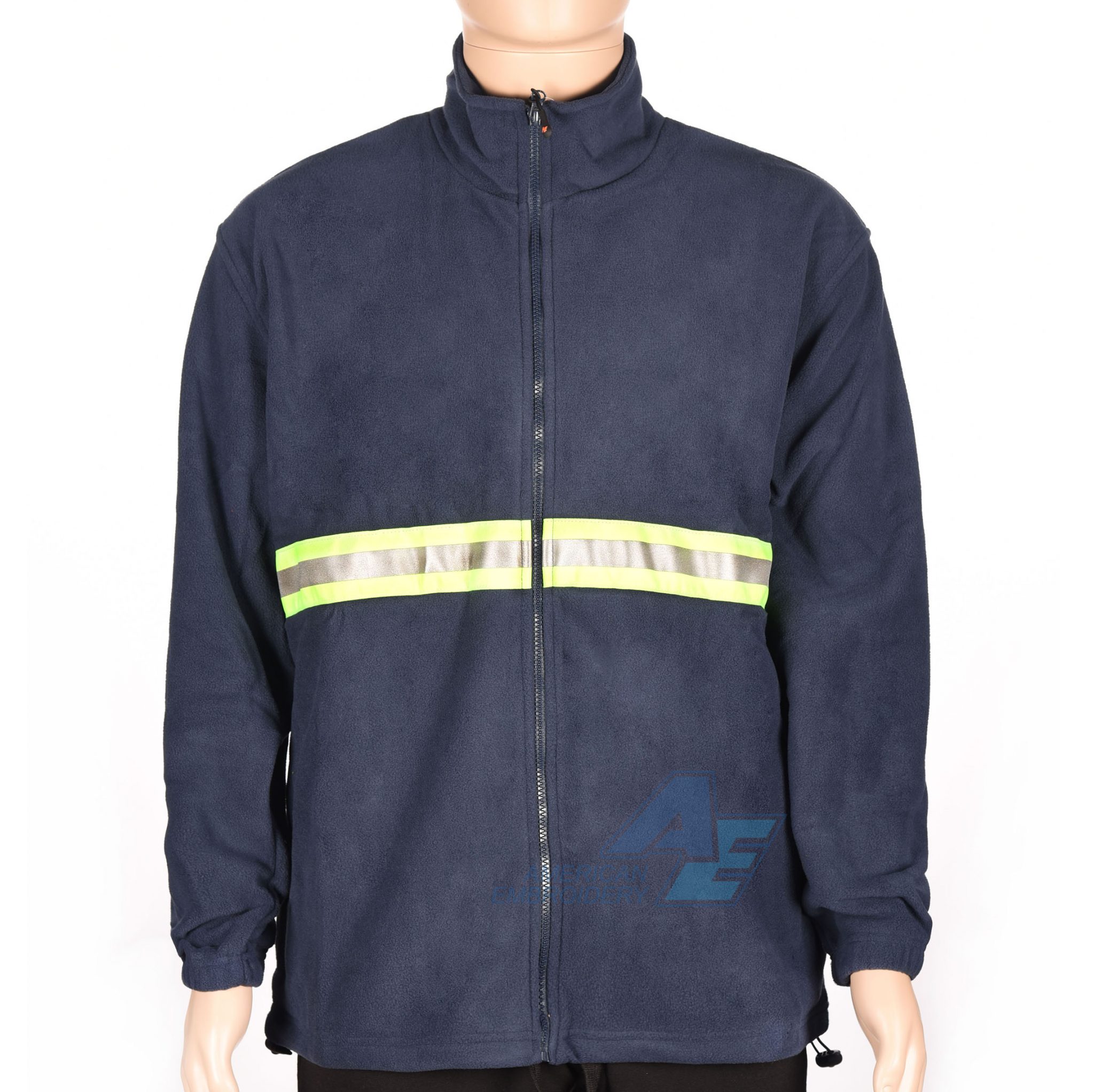 Campera Micropolar con Reflectivo